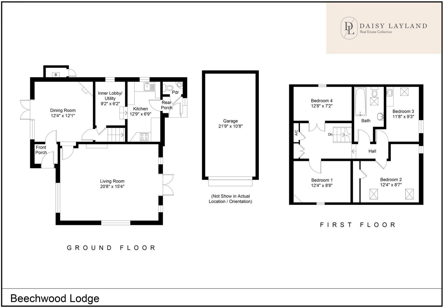 High Bickington, Umberleigh floorplan
