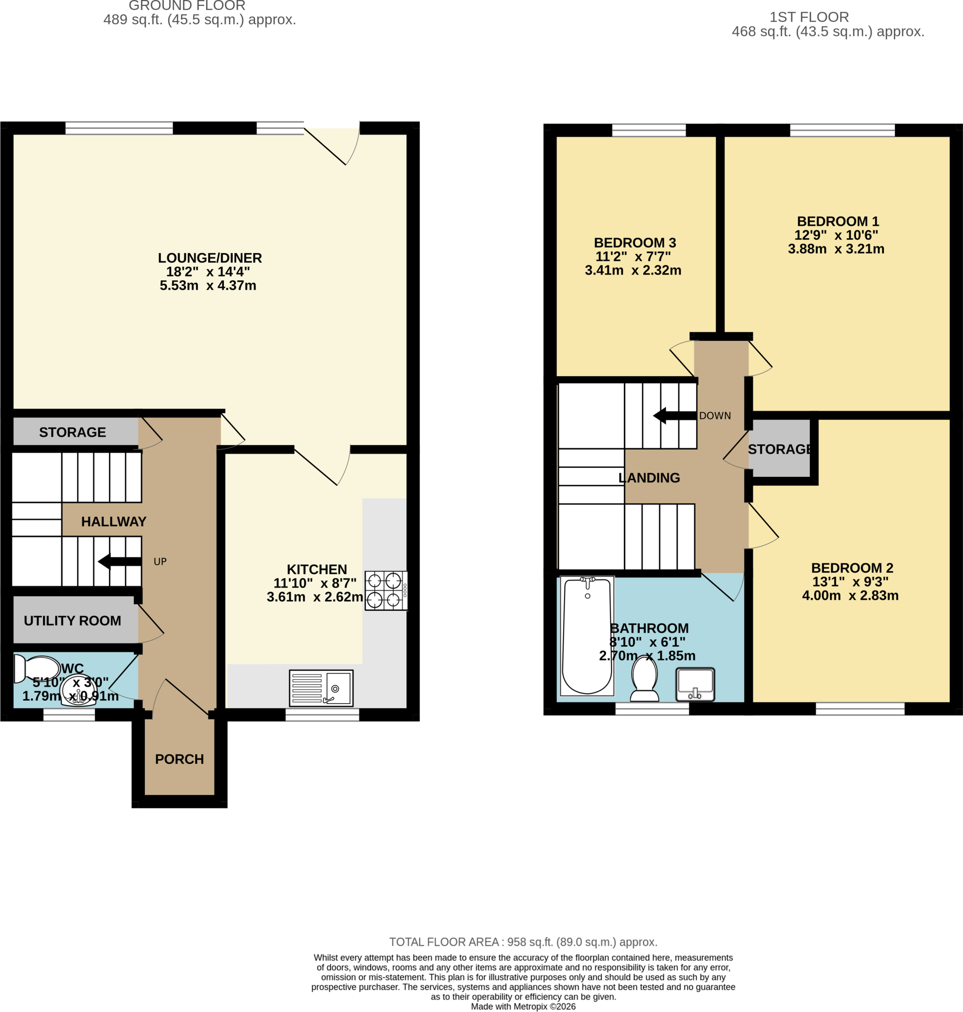 Kirkmanshulme Lane, Longsight floorplan