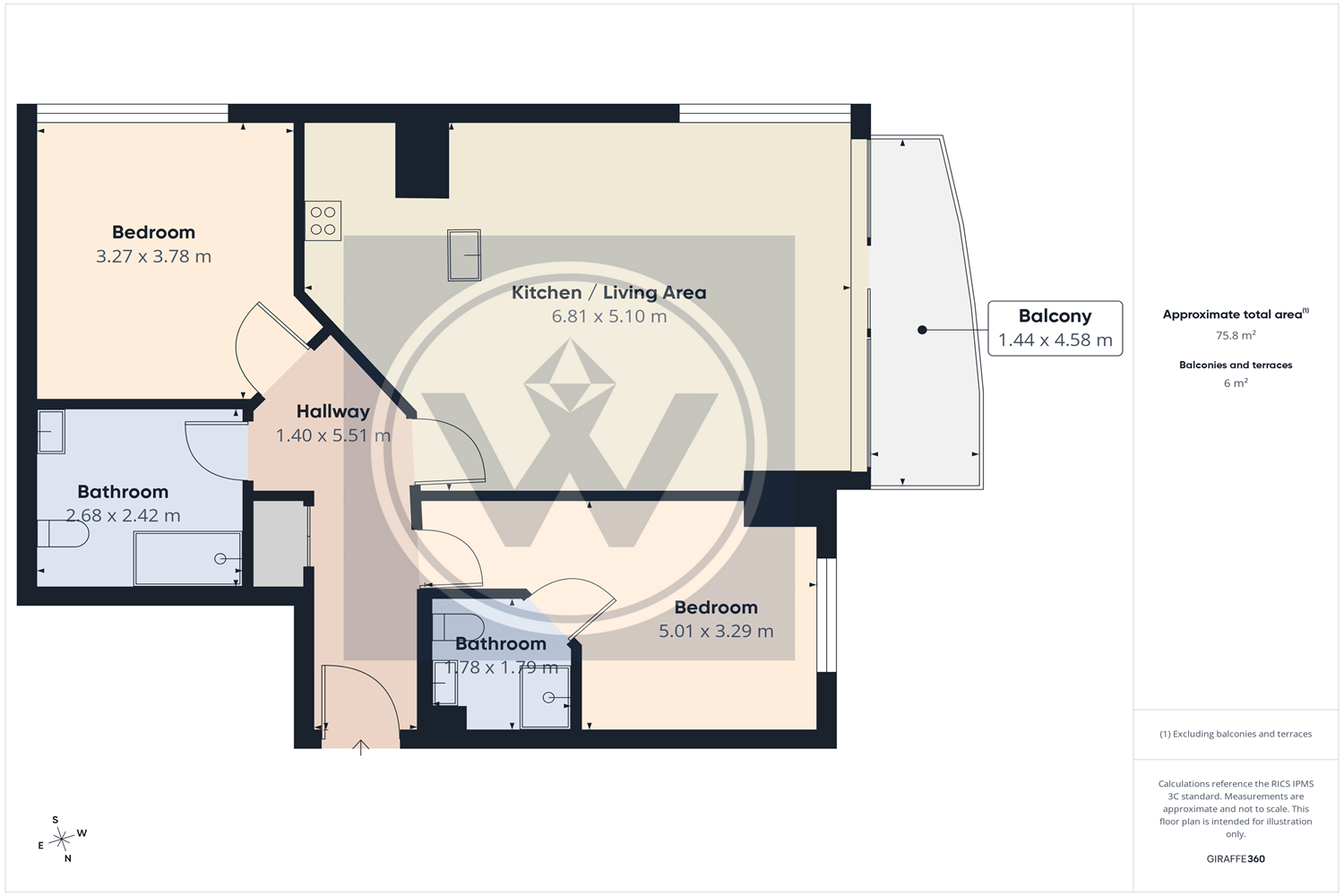K2, Albion Street, Leeds  floorplan