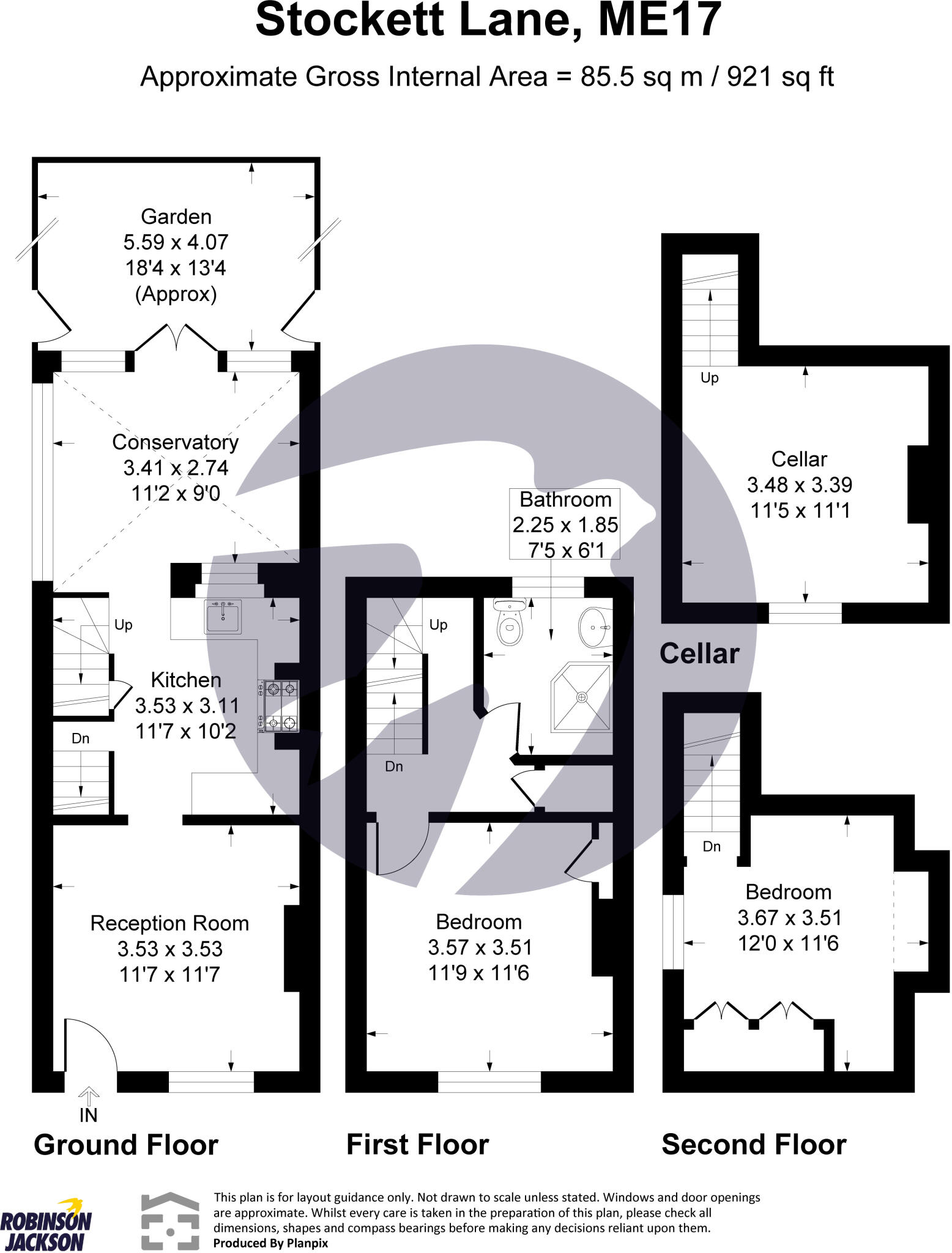 Stockett Lane, Coxheath, Maidstone, Kent, ME17 floorplan