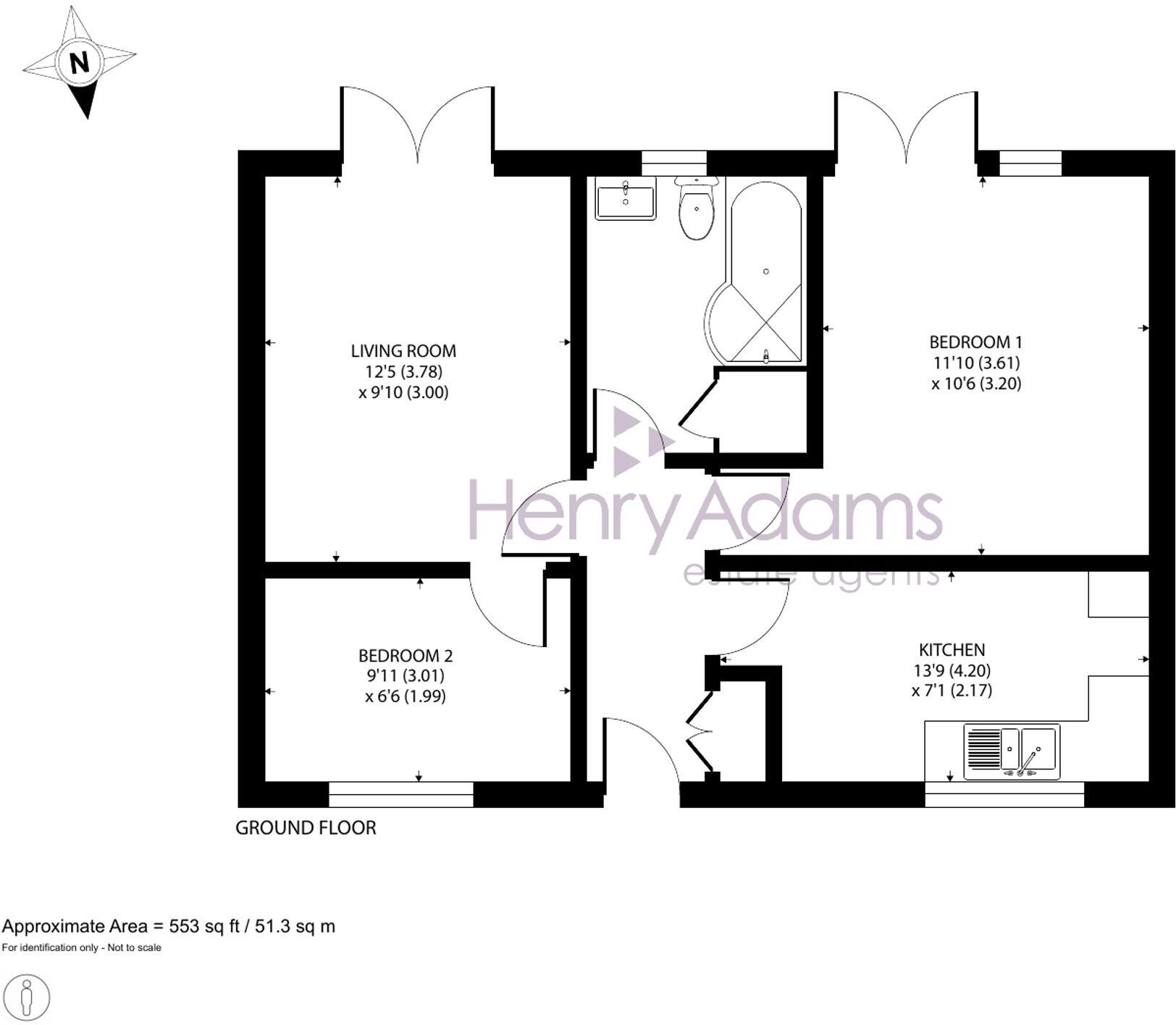 Grant Close, Selsey, PO20 floorplan