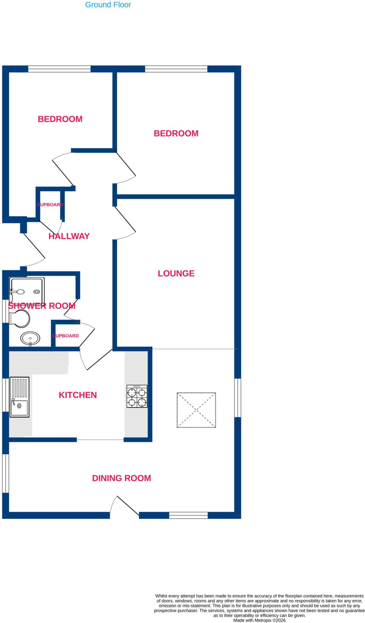 Kingley Drive, Wickford, SS12 floorplan