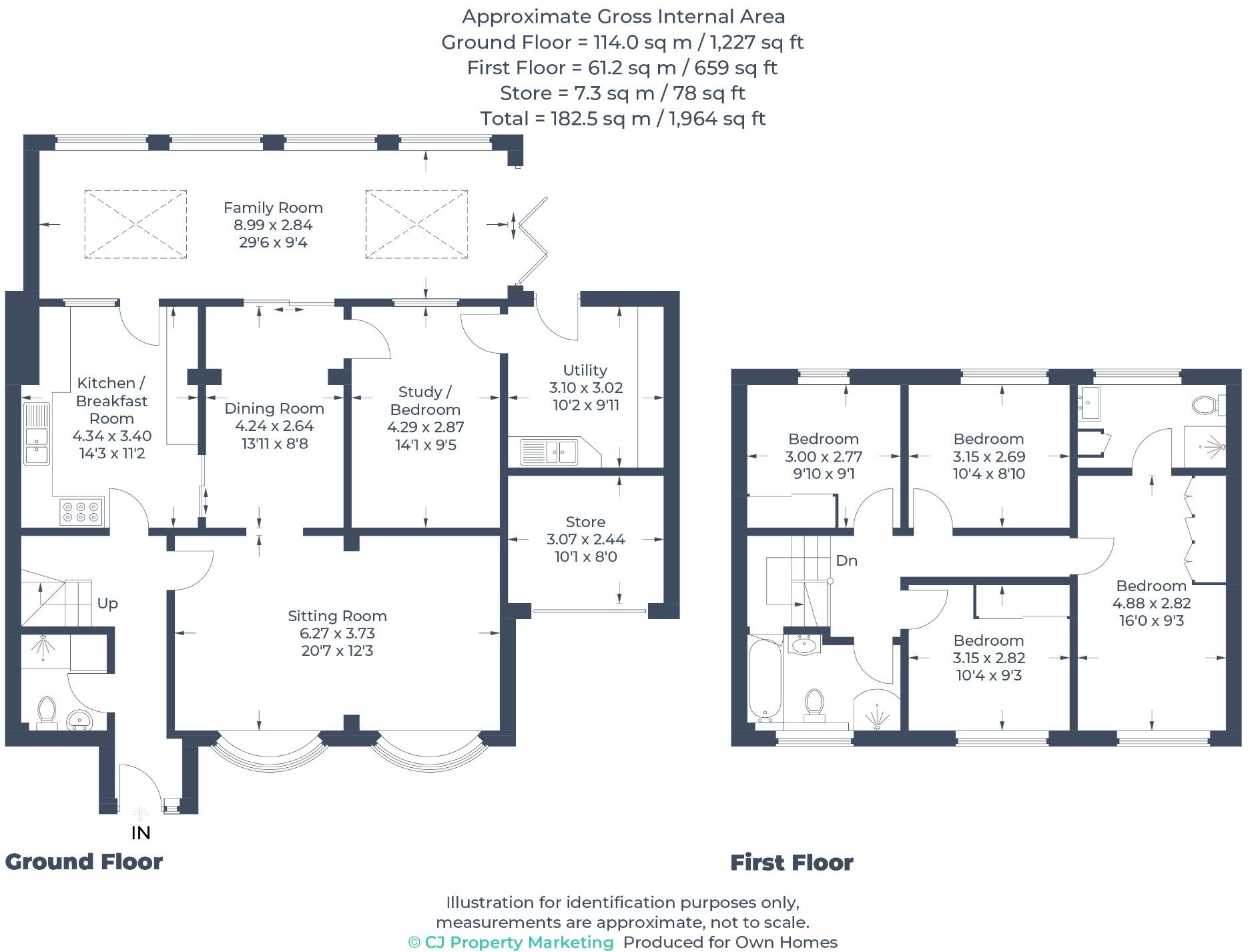 Caister Close, Stevenage, Hertfordshire, SG1 floorplan