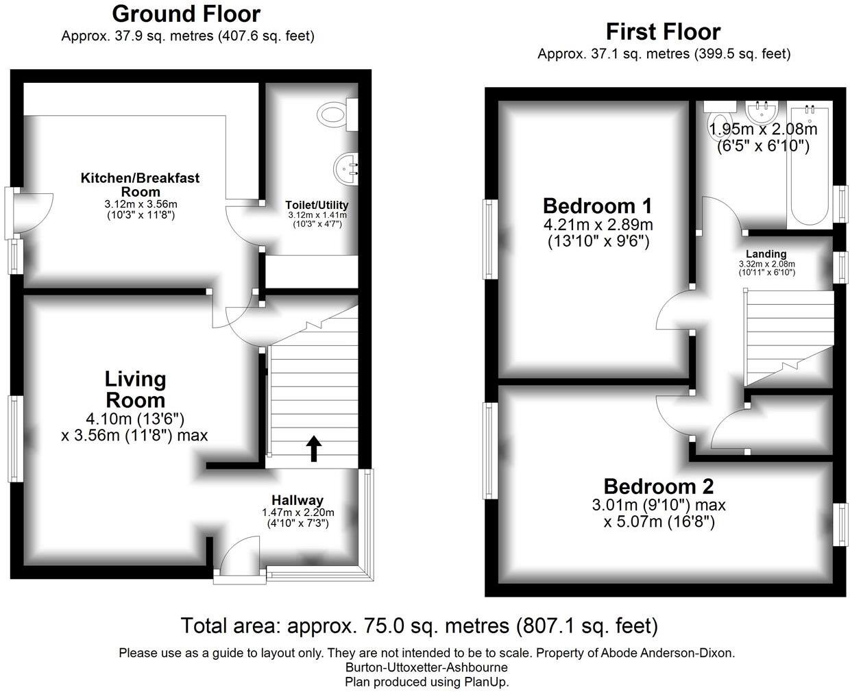 Sandpiper Close, Cheadle ST10 1LN floorplan