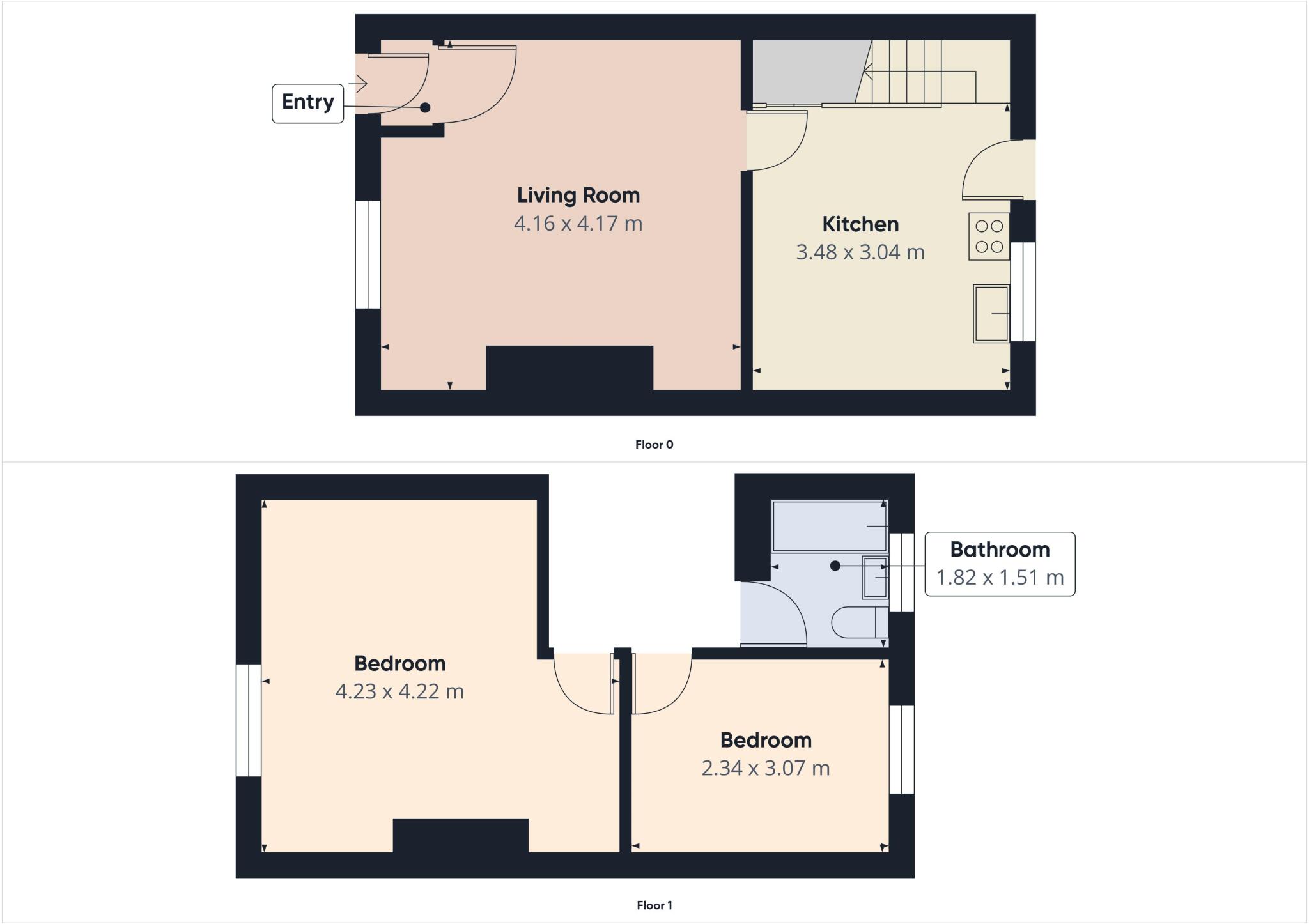 Filbert Street, Oldham, Greater Manchester, OL1 floorplan