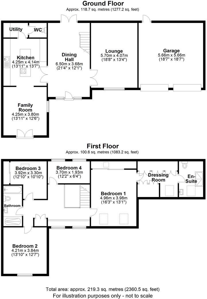 Poplars Farm Close, Hannington, Northampton floorplan