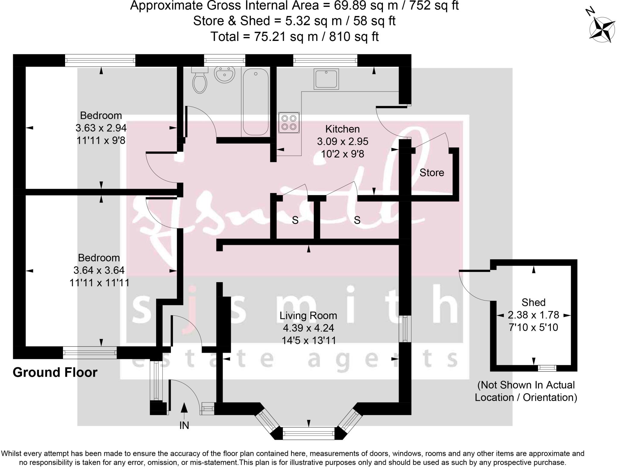 Booth Drive, Staines-upon-Thames floorplan