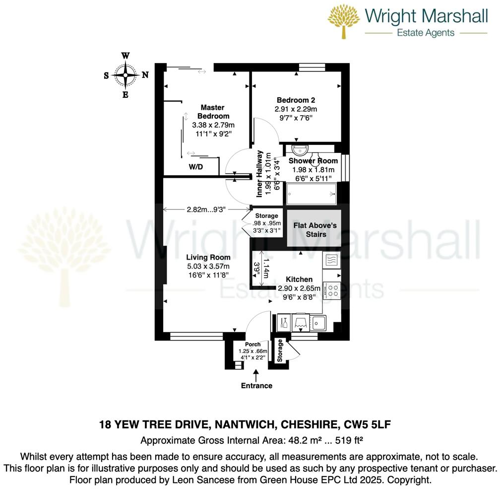 Yew Tree Drive, Nantwich, Cheshire floorplan