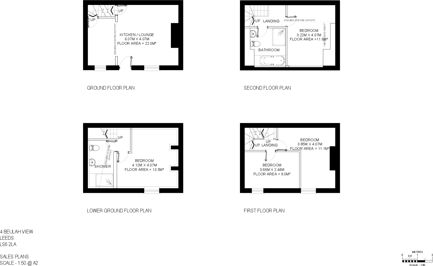 Beulah View, Leeds floorplan