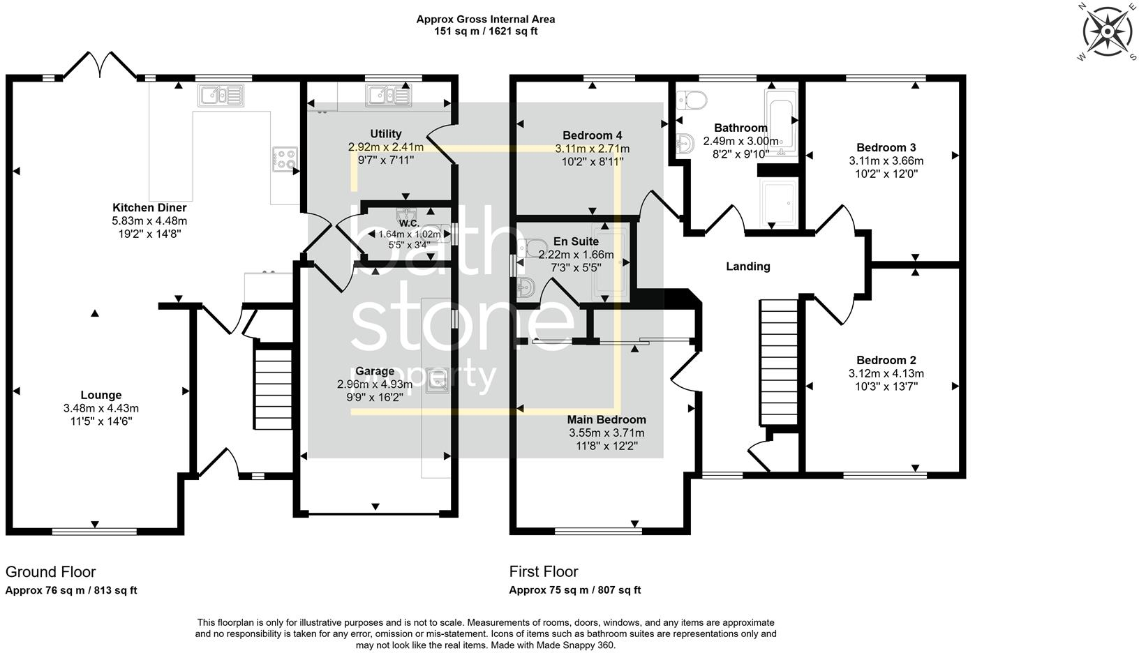 Hazel Grove, Westfield floorplan