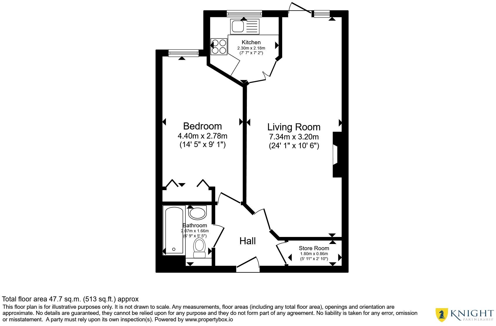 St. Georges Avenue, Stamford floorplan