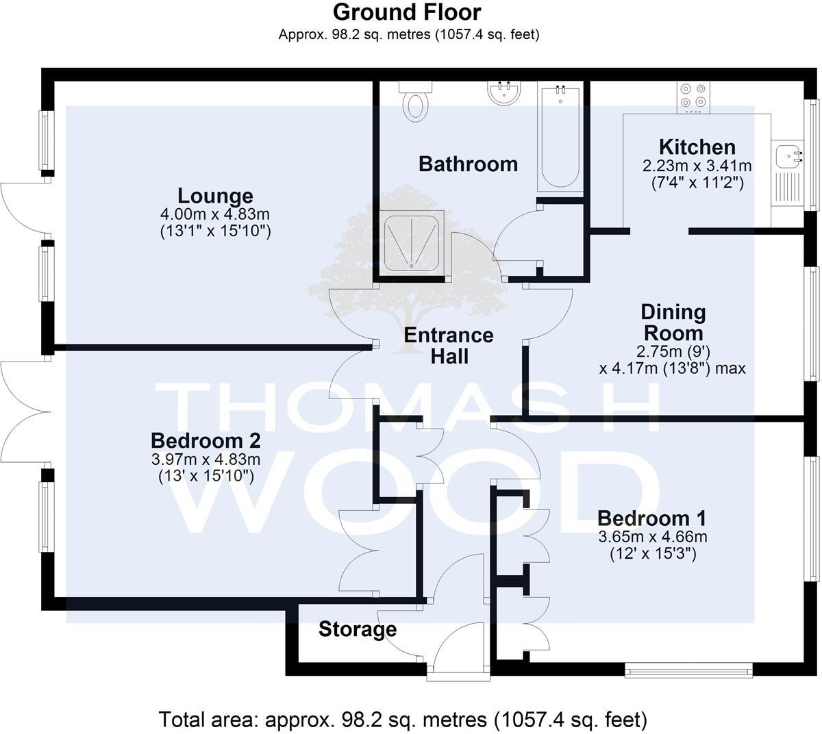 Dan-Y-Bryn Avenue, Radyr, Cardiff floorplan