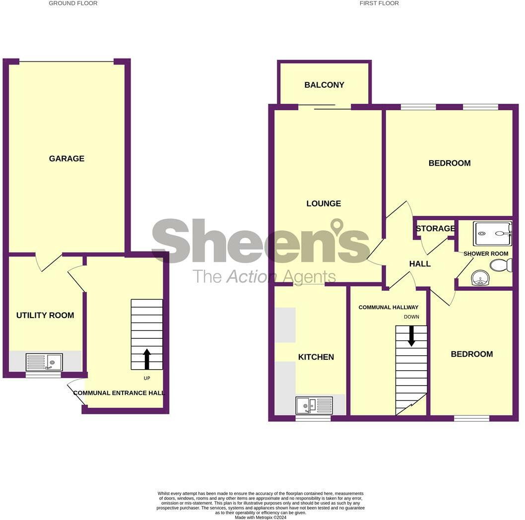 Aprils View, Belsize Avenue, Jaywick, Essex floorplan