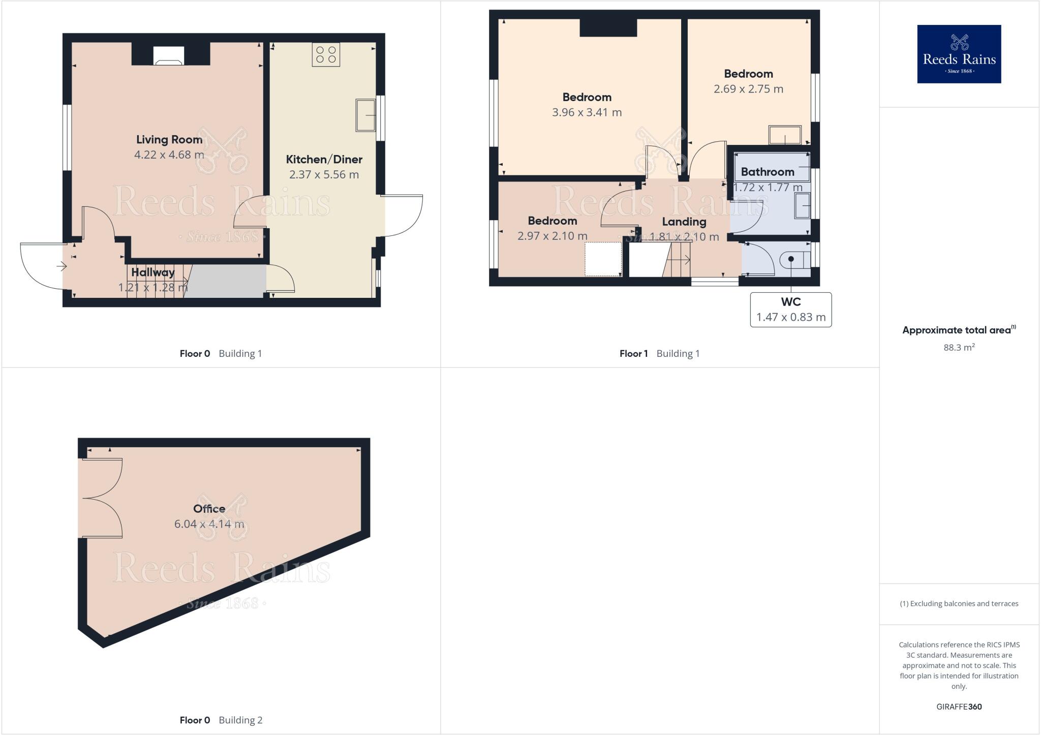 Hall Cross Road, Lowerhouses, Huddersfield, West Yorkshire, HD5 floorplan
