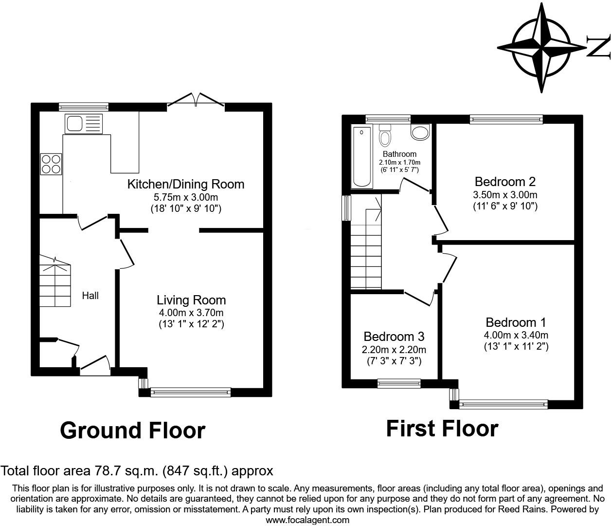 Eglington Avenue, Whiston, Prescot, Merseyside, L35 floorplan