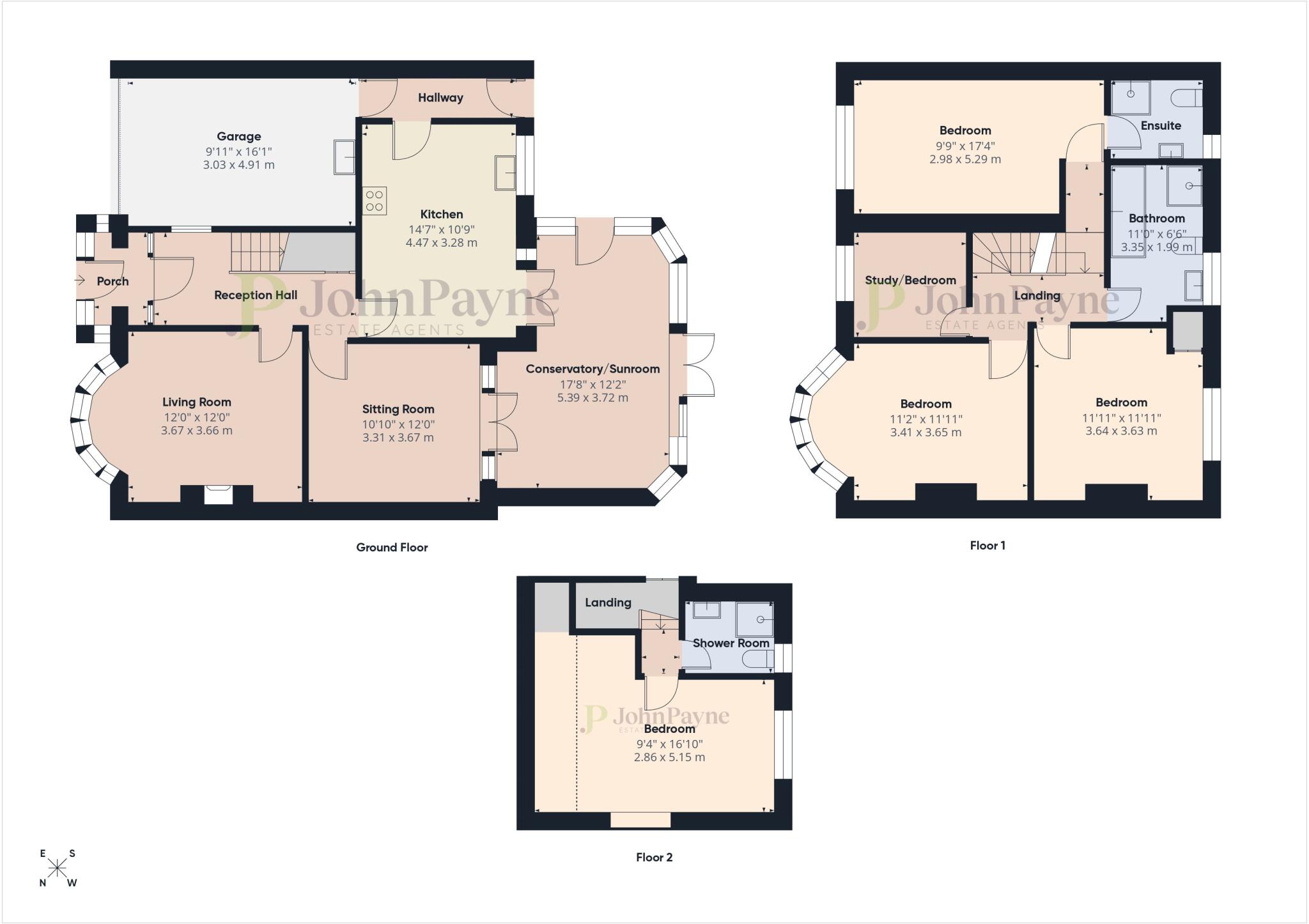 Leasowes Avenue, Green Lane, Coventry, CV3 floorplan