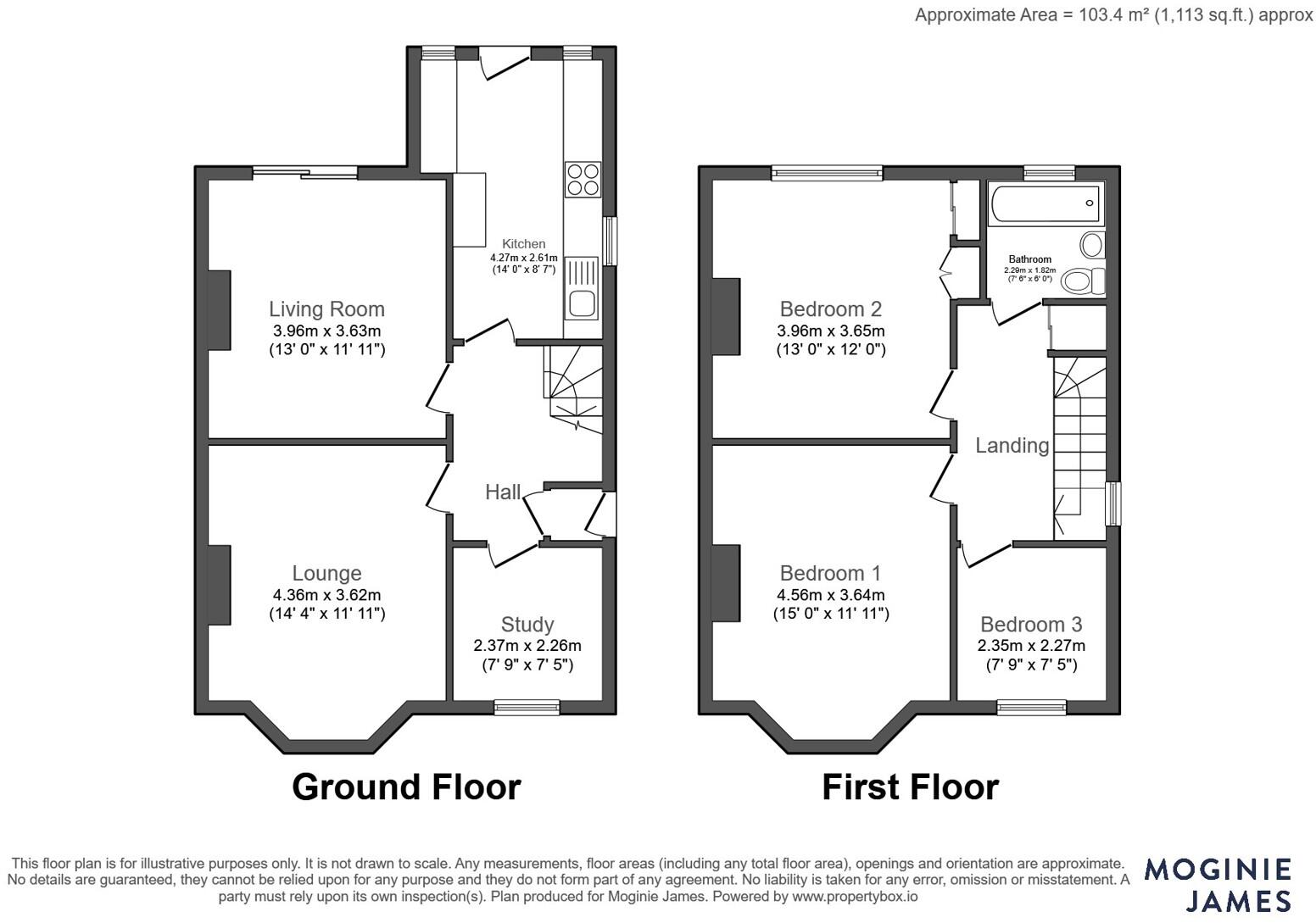 Pantbach Road, Cardiff, CF14 floorplan