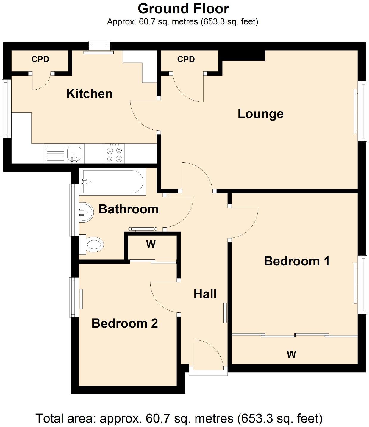 Seaforth Road, Stornoway, Isle Of Lewis, Ross-Shire, HS1 2sh floorplan