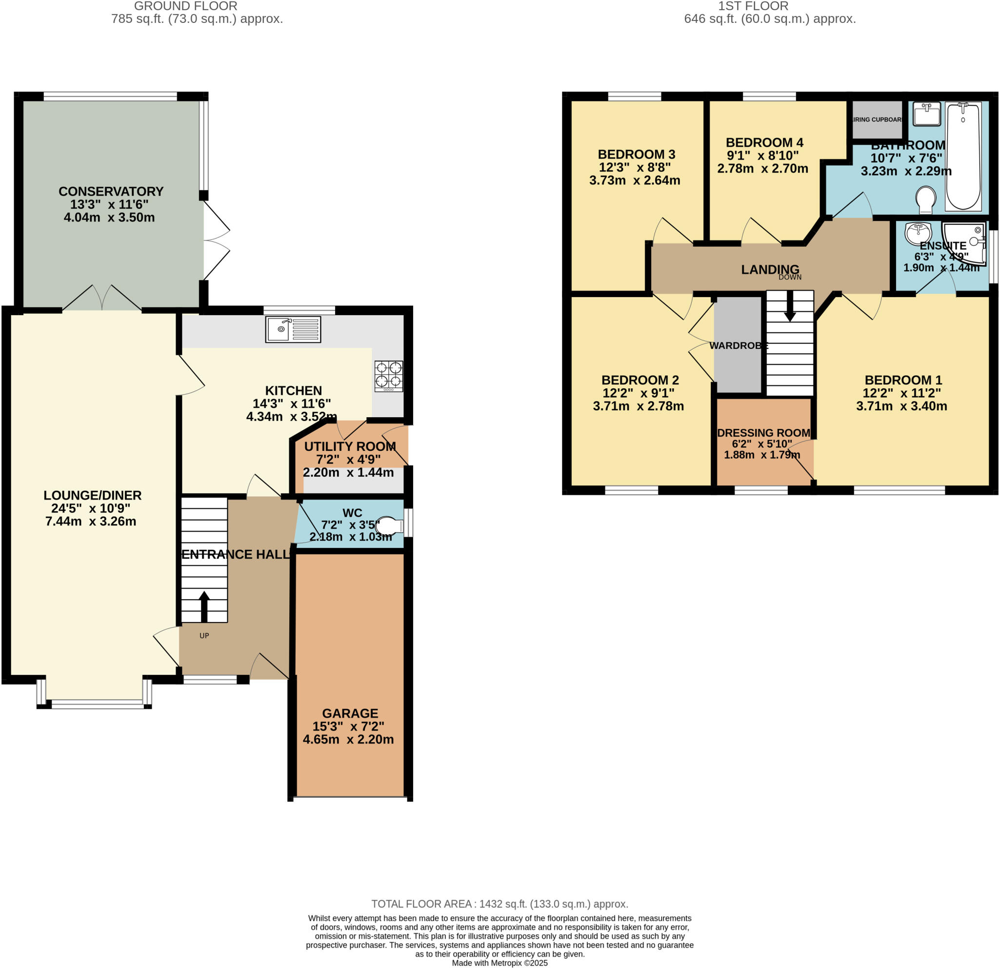 Elmhurst Drive, Sutton-in-ashfield, NG17 floorplan