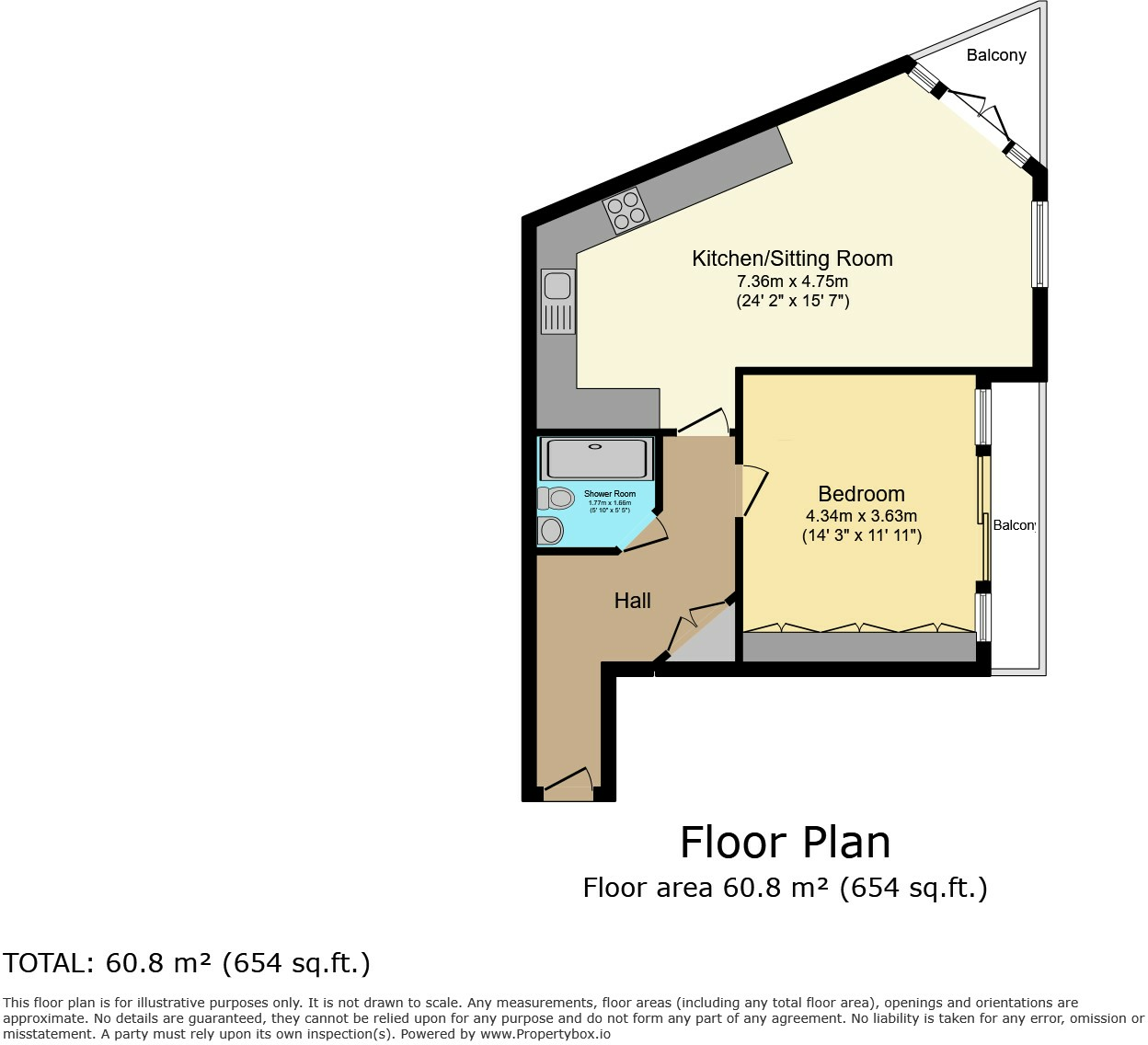 Sussex Street, Winchester, Hampshire floorplan
