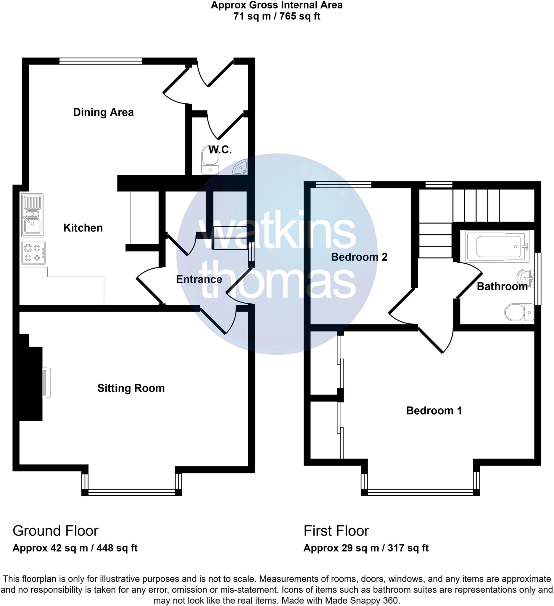 Broadleys Crescent, Hereford, HR2 floorplan