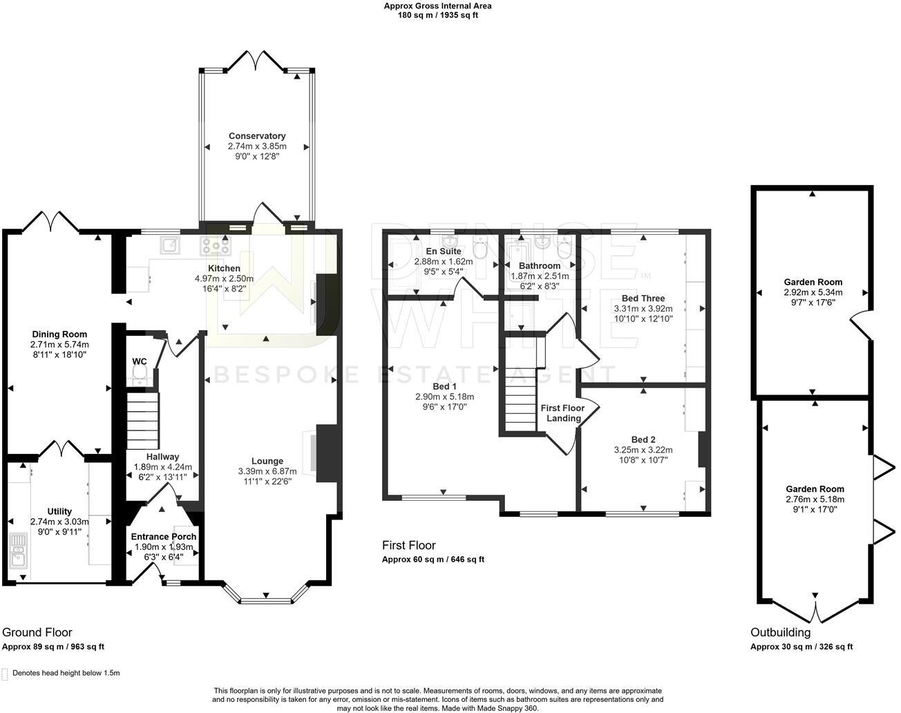 Leek Road, Endon, Staffordshire, ST9 9BA floorplan