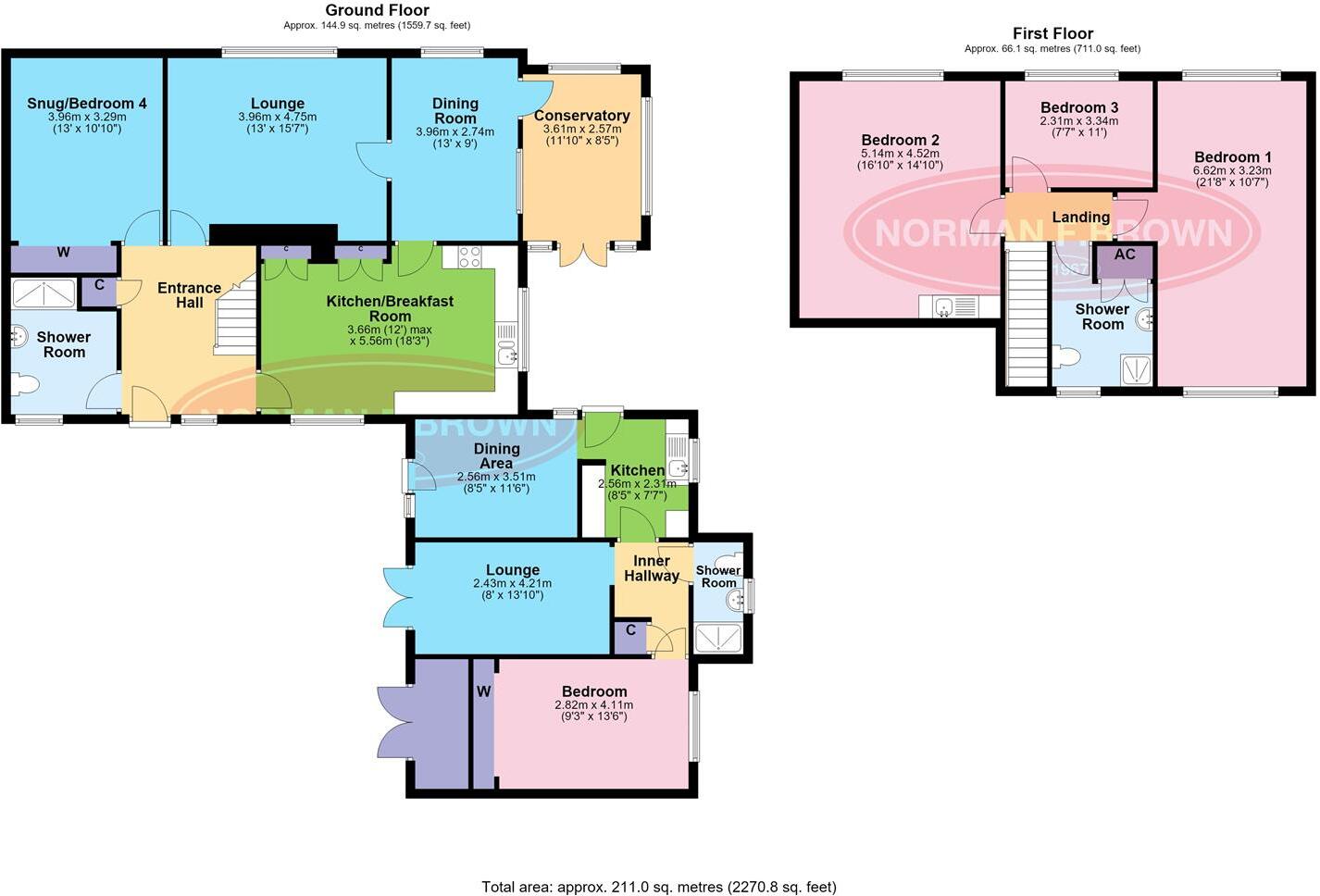Shawgills, Tunstall Road, Catterick Village floorplan