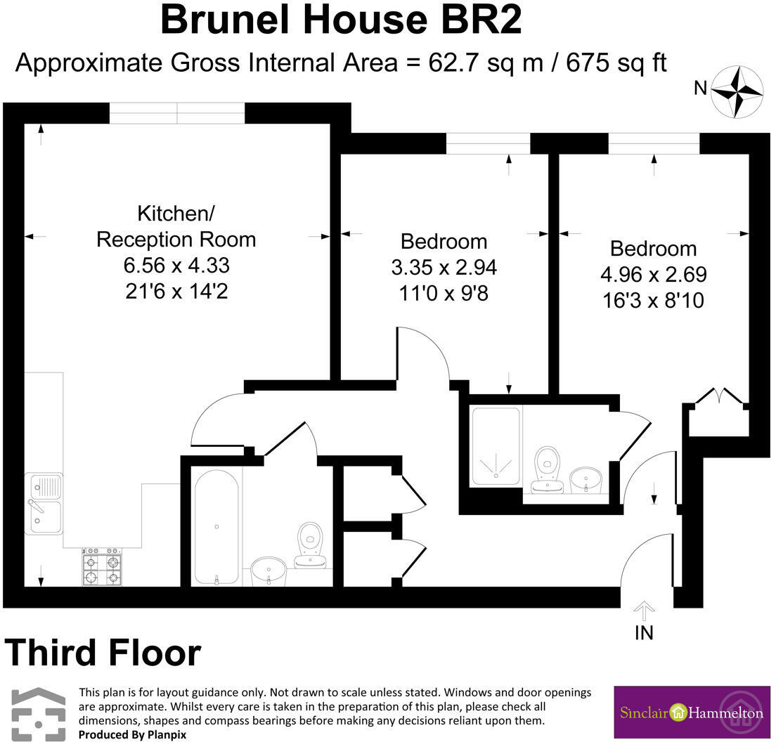 Bromley floorplan