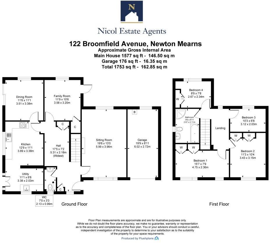 Broomfield Avenue, Newton Mearns floorplan