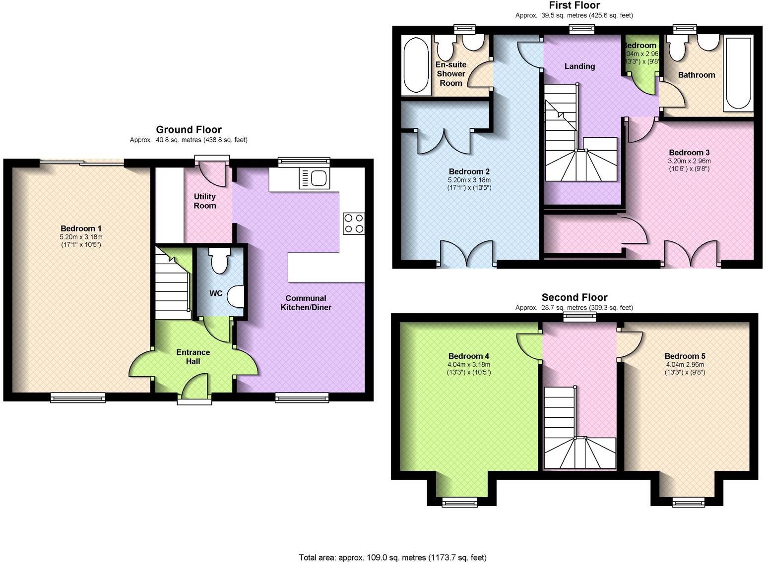Berrington Grove, Westcroft, Milton Keynes, MK4 4FB floorplan
