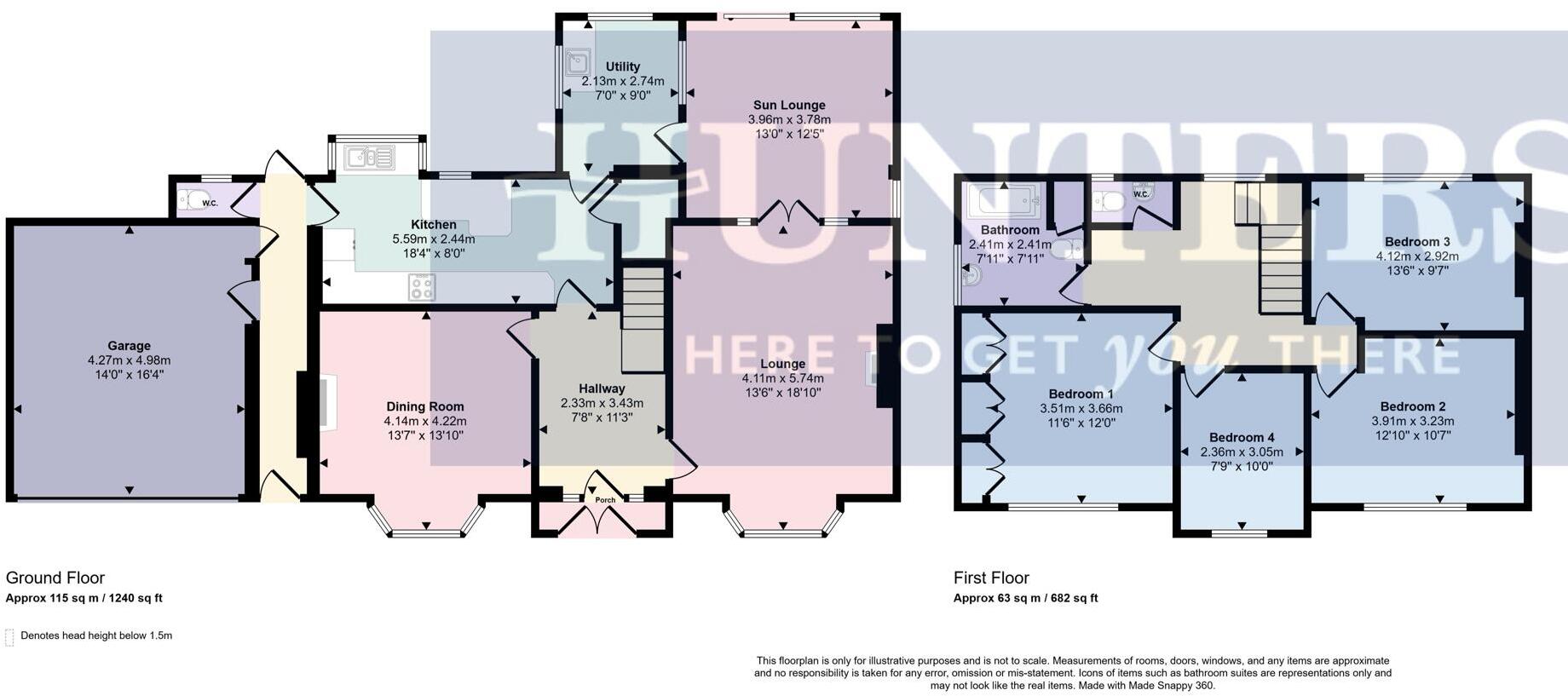 Monsell Drive, Leicester floorplan
