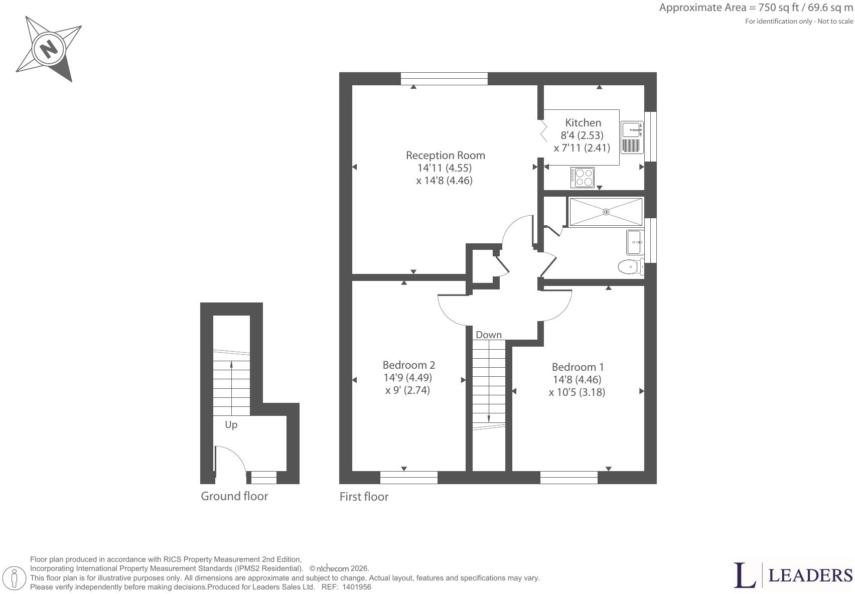 The Colts, Bishop's Stortford, Hertfordshire floorplan