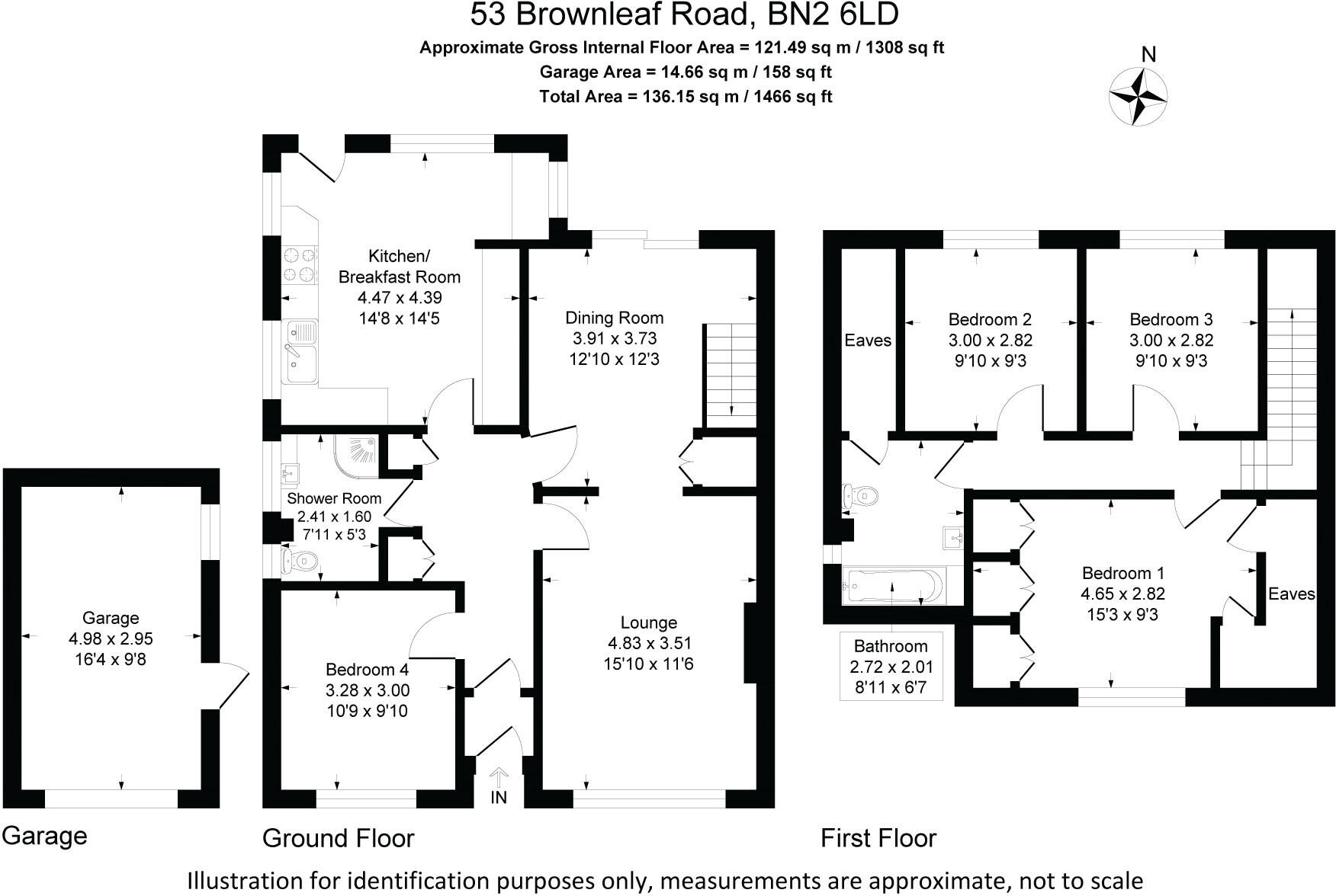 Brownleaf Road, Woodingdean, East Sussex, BN2 floorplan