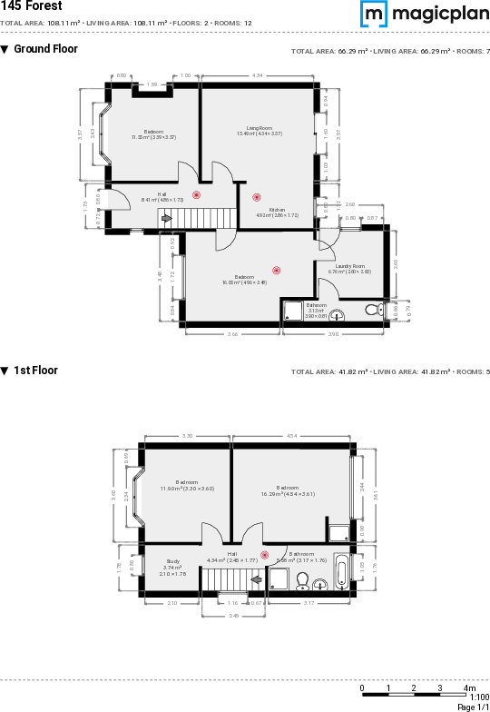 Forest Road, Loughborough floorplan