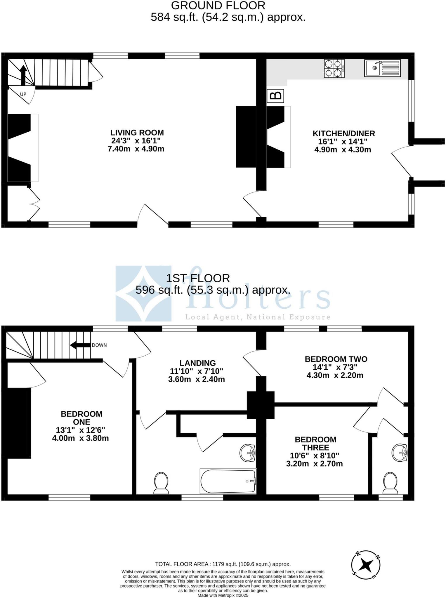 Clunbury, Craven Arms, SY7 floorplan
