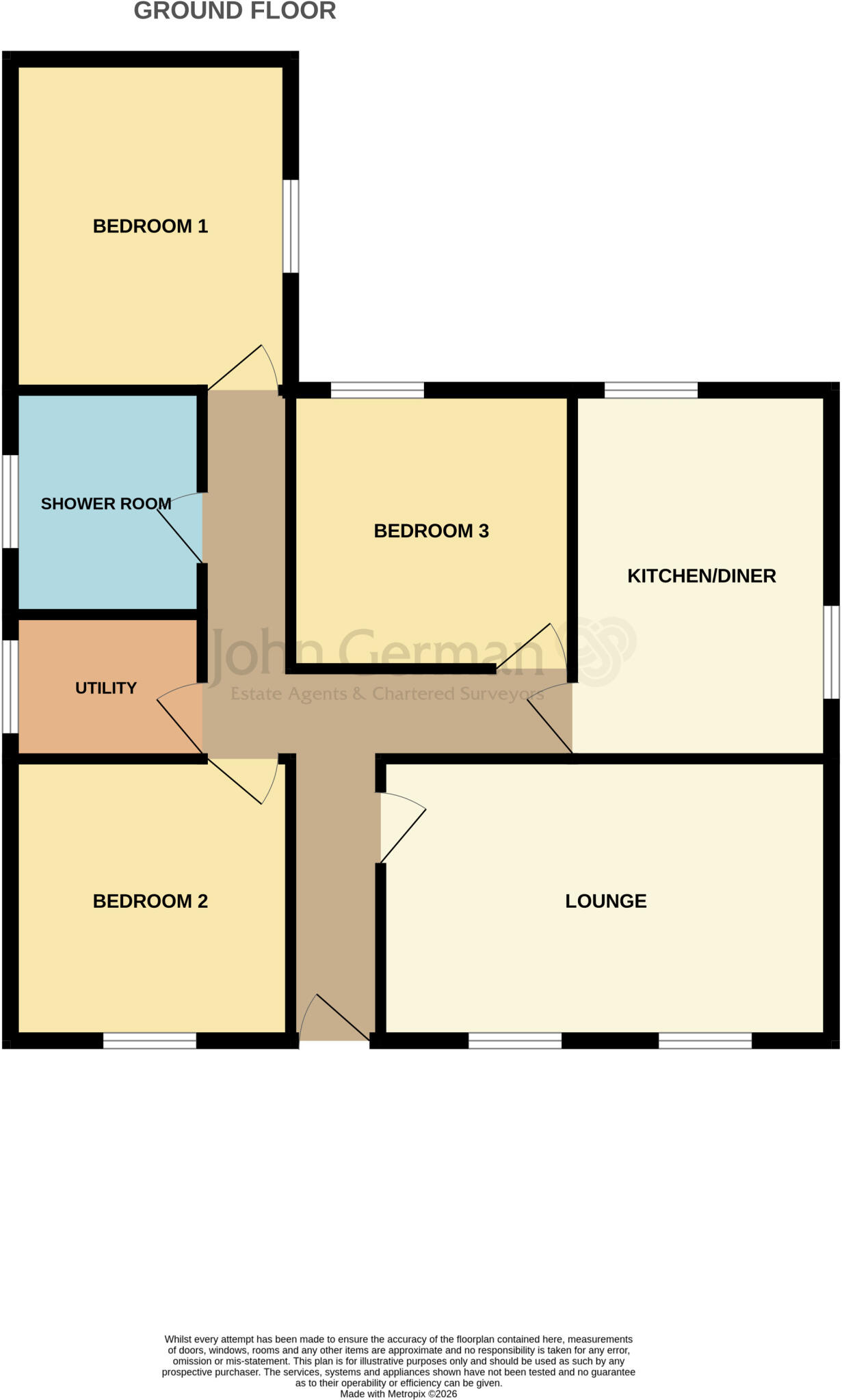 Burton Road, Tutbury floorplan