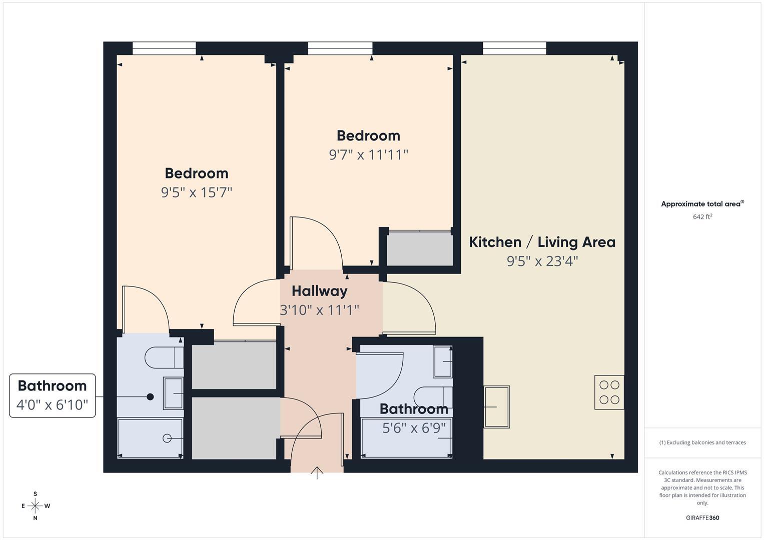 9 Jesse Hartley Way, Quay floorplan