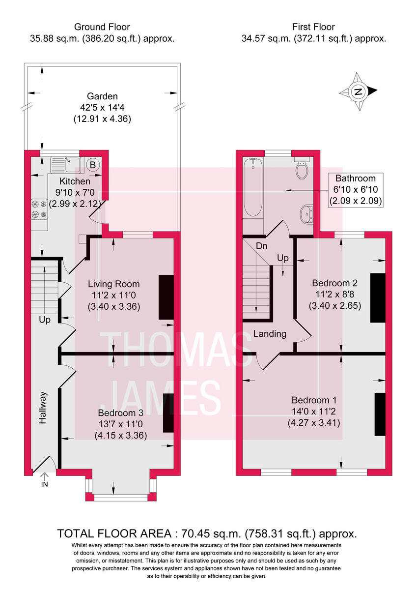 Sheldon Road, London, N18 floorplan