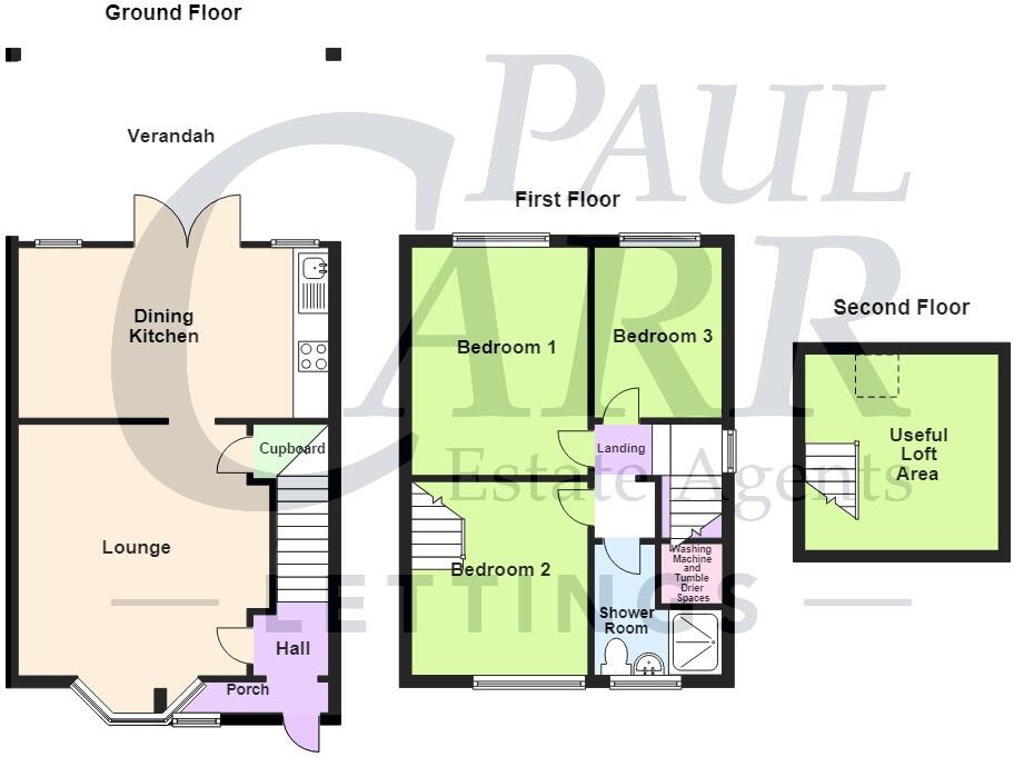 Tottenham Crescent, Kingstanding, Birmingham, B44 0TA floorplan