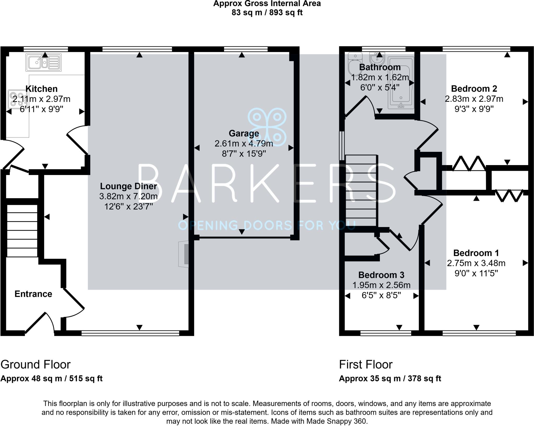 Thorndene Way, Bradford 4 floorplan
