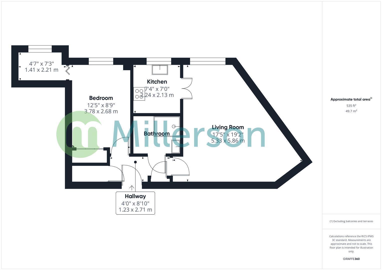 St. Pirans Court, Trevithick Road, Camborne TR floorplan