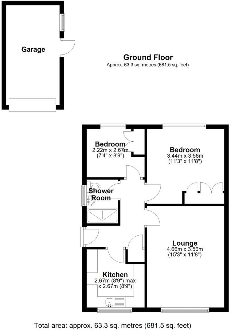 Ford Road, Newport floorplan