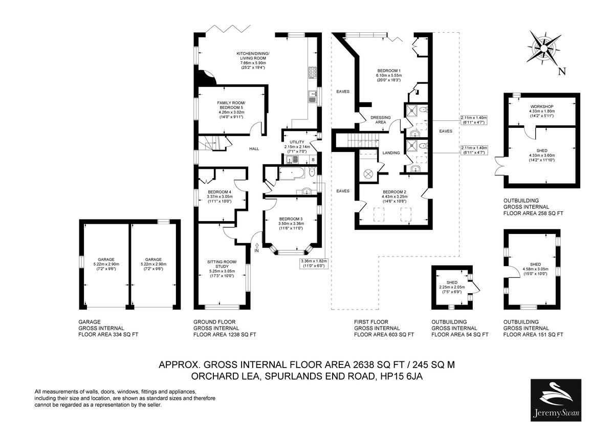 Spurlands End Road, Great Kingshill , High Wycombe, HP15 floorplan