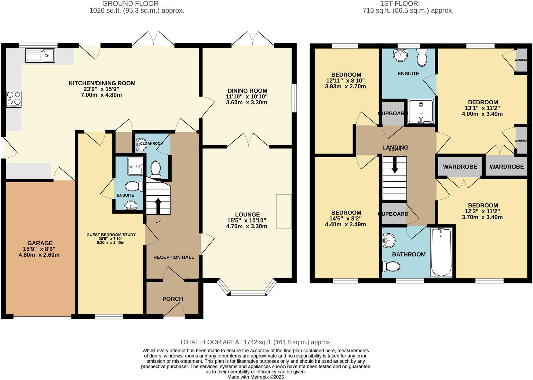 15, Coalport Close, Broseley, TF12 floorplan