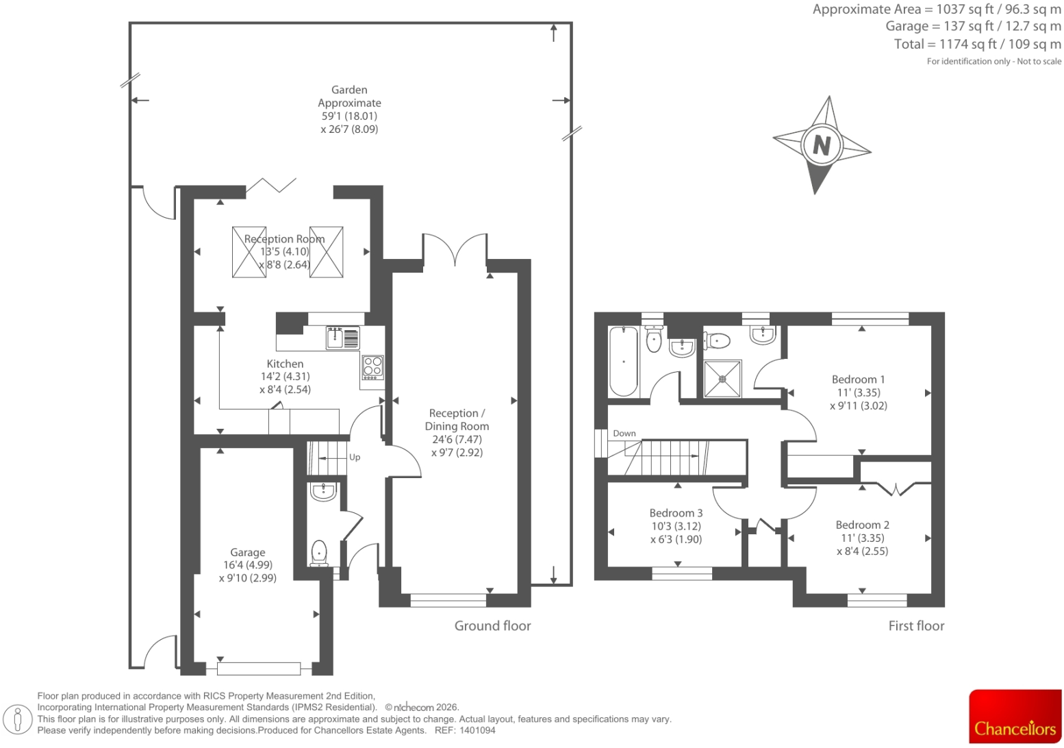 Eton Close, Witney floorplan