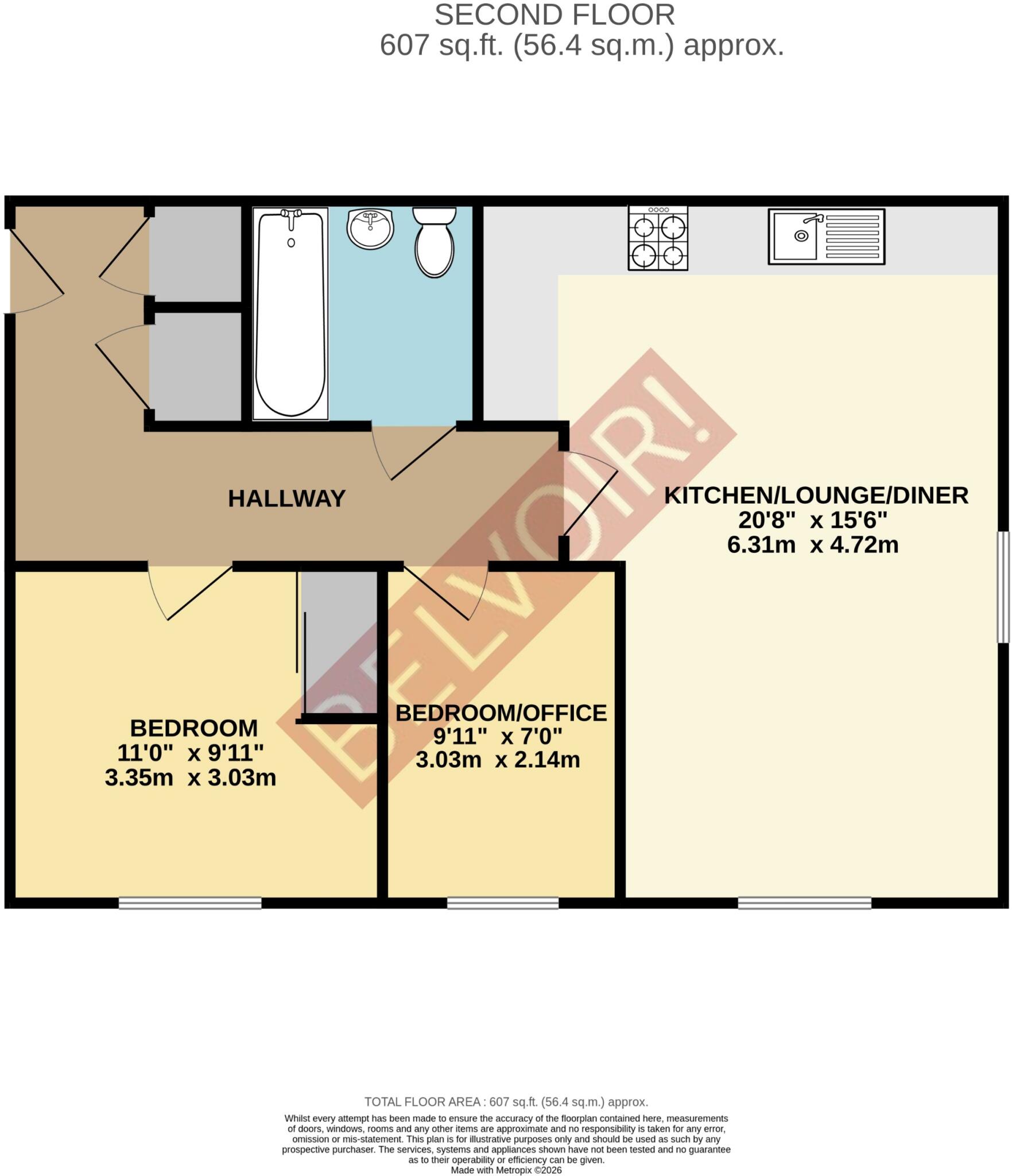 Henwyk Lodge, Welwyn, AL6 floorplan