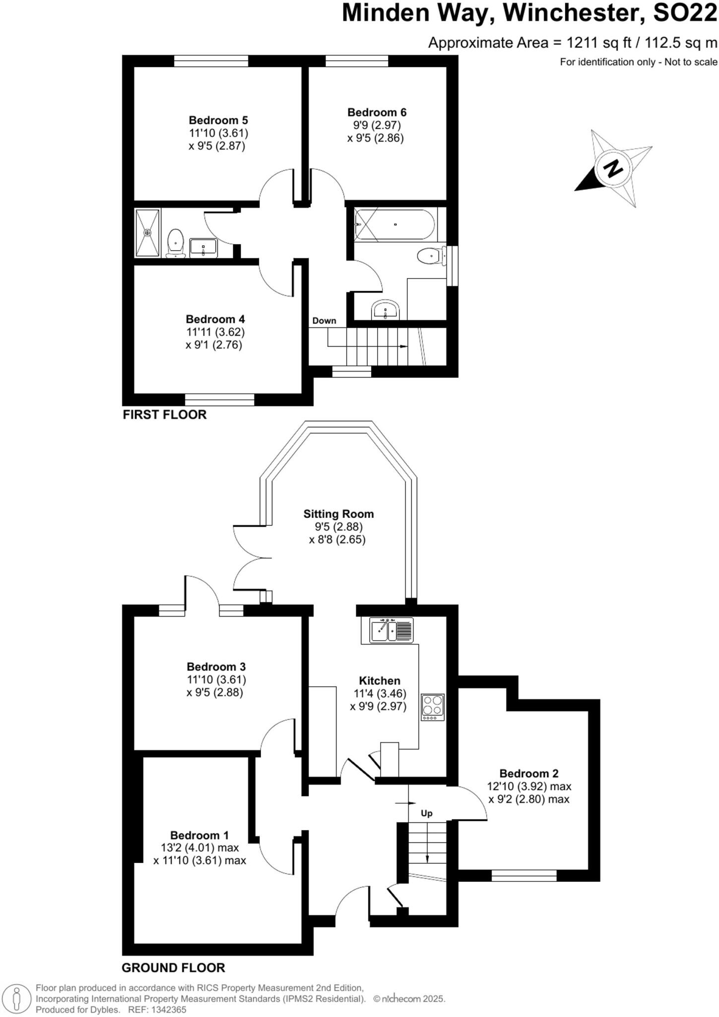 Minden Way, Winchester, SO22 floorplan