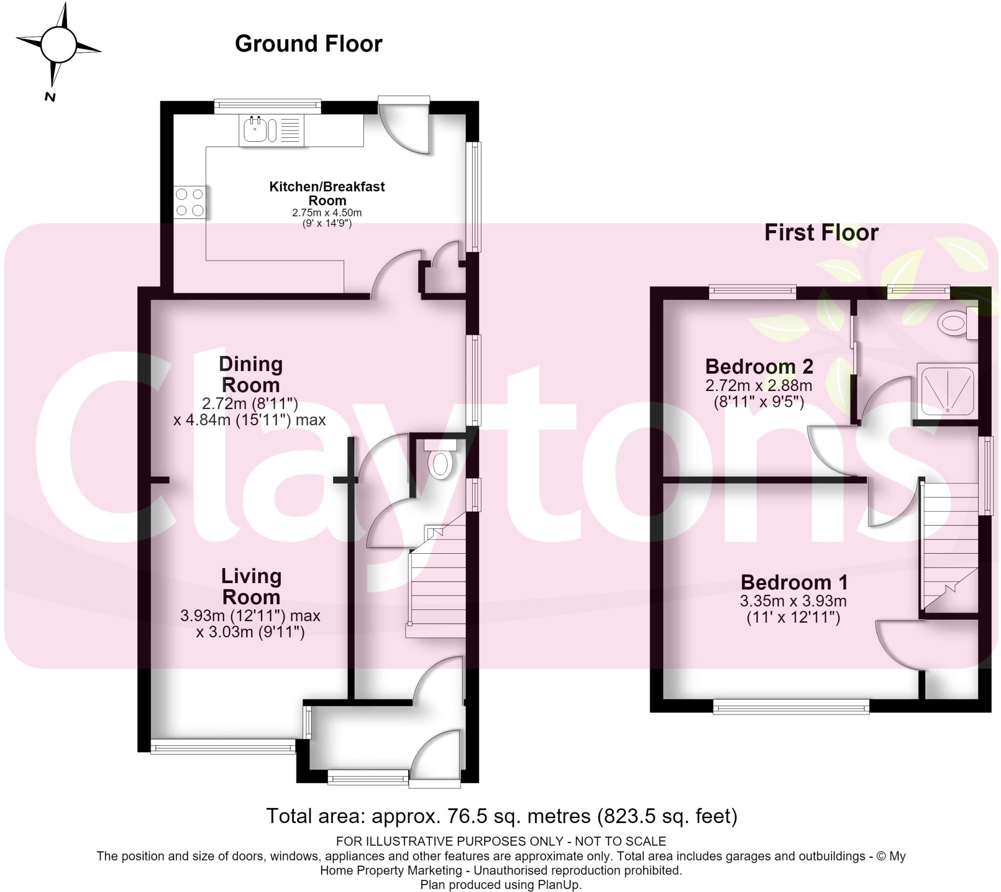 Fern Way floorplan