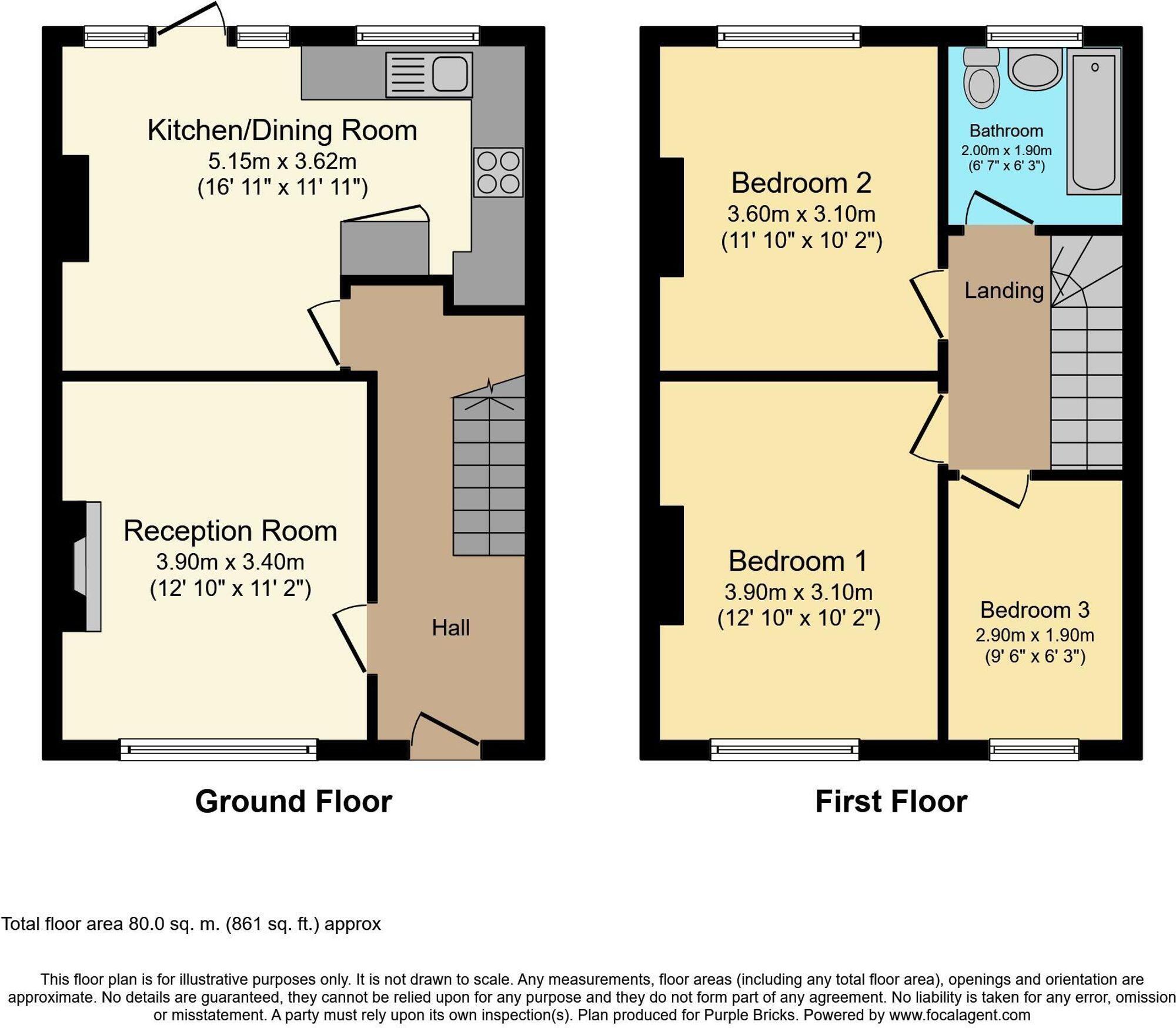 Benhurst Gardens, South Croydon, CR2 floorplan