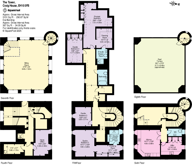 The Tower, Sassoon Grove, Edinburgh, EH10 floorplan